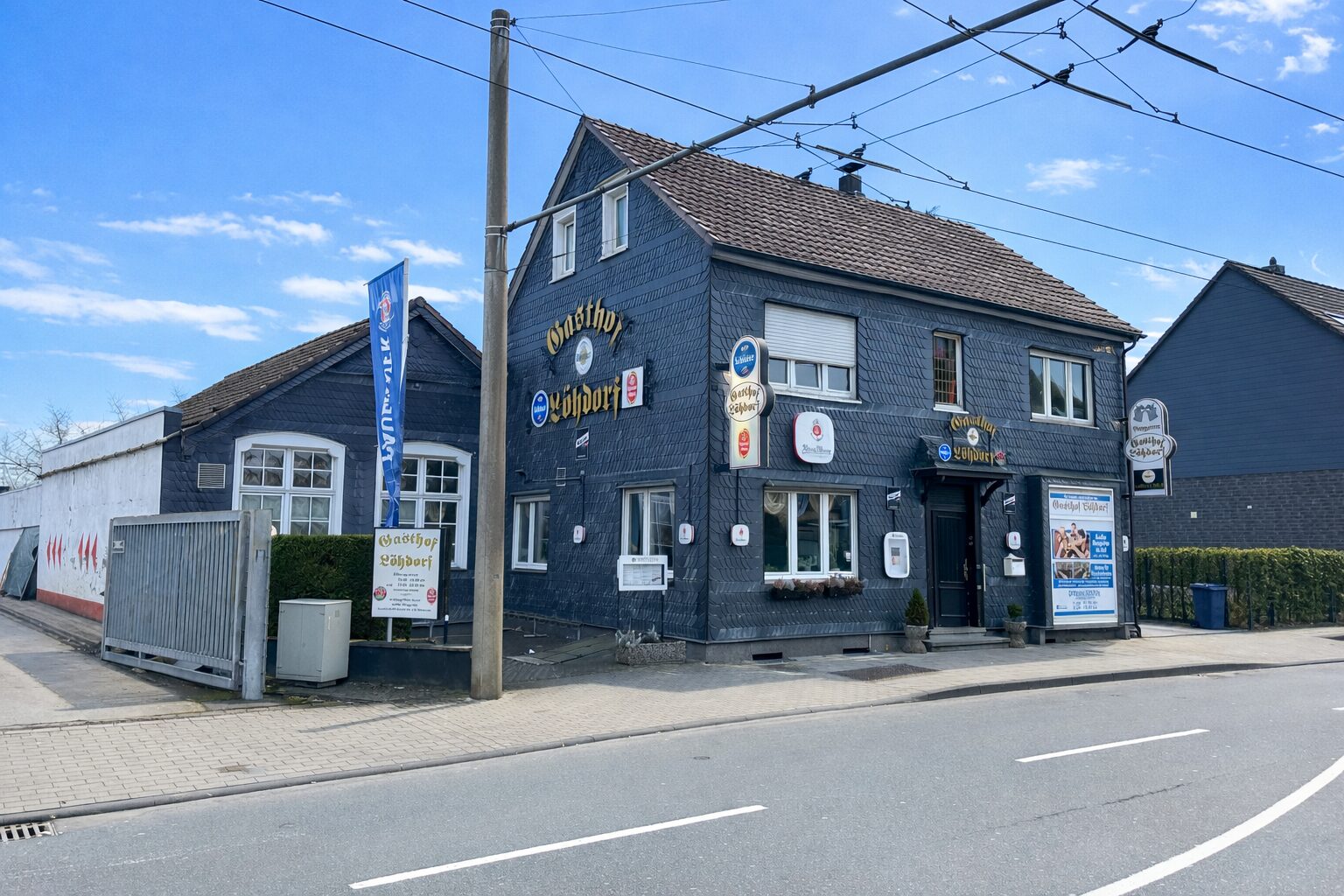 “Gaststätte Löhdorf” Restaurant,Biergarten, Eventlocation & Wohnen ! Investieren Sie in Ihre Zukunft