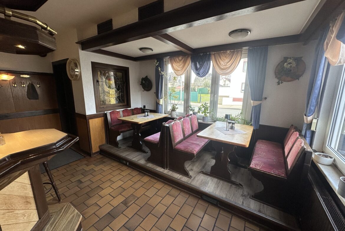 “Gaststätte Löhdorf” Restaurant,Biergarten, Eventlocation & Wohnen ! Investieren Sie in Ihre Zukunft